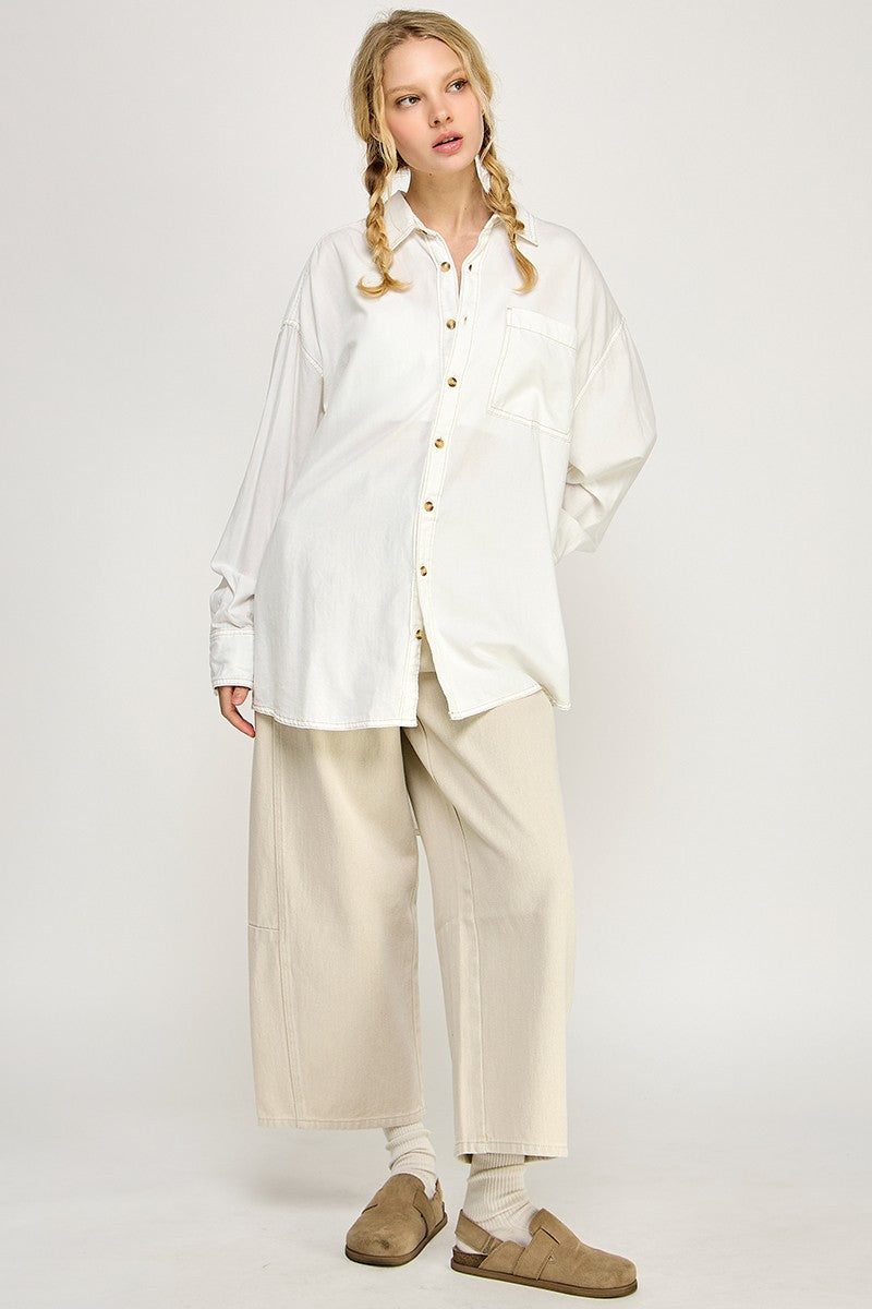 Pacific Coast Oversized Boyrfriends Shirt