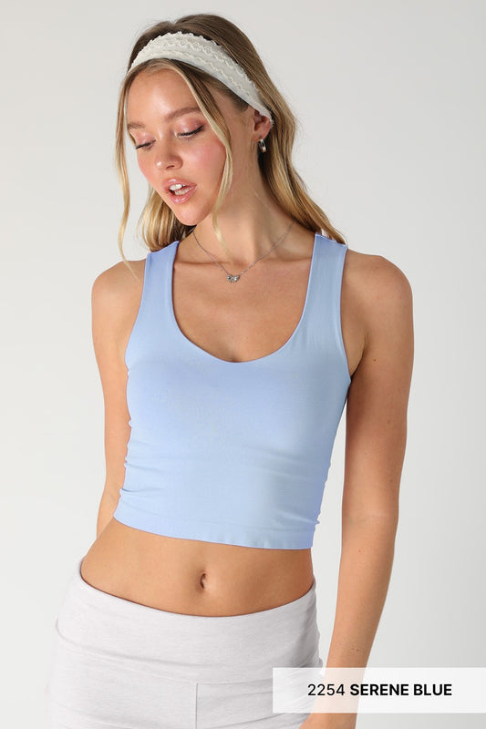 On the Go Racerback Crop top