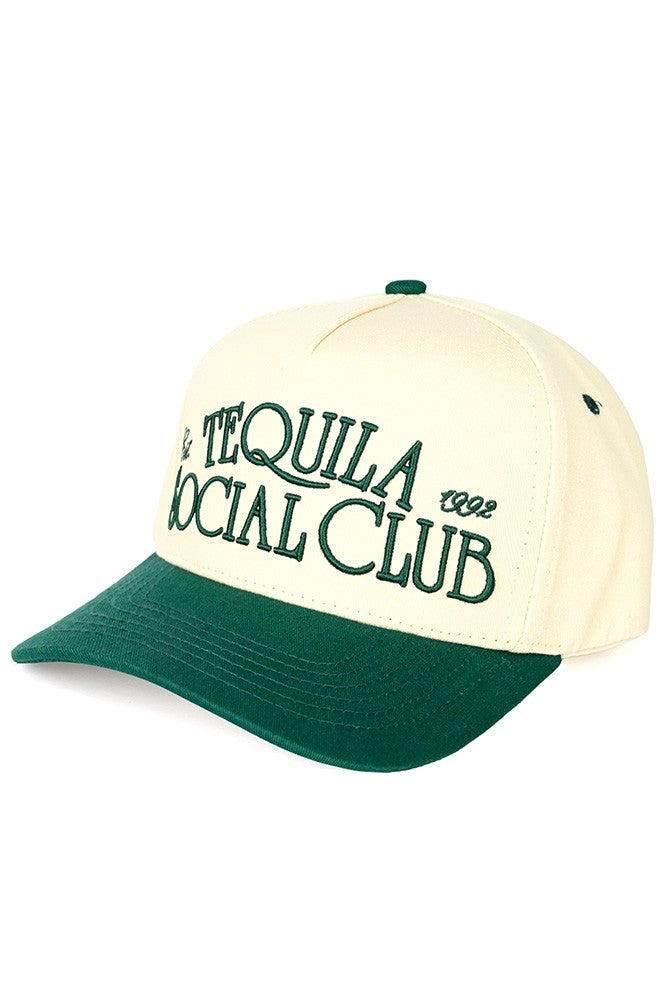 Tequila Social Club Embroidered Trucker Hat