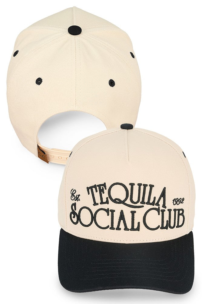 Tequila Social Club Embroidered Trucker Hat