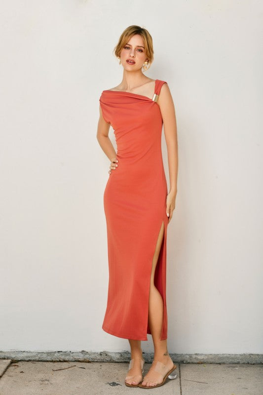 Sunset Orange Maxi