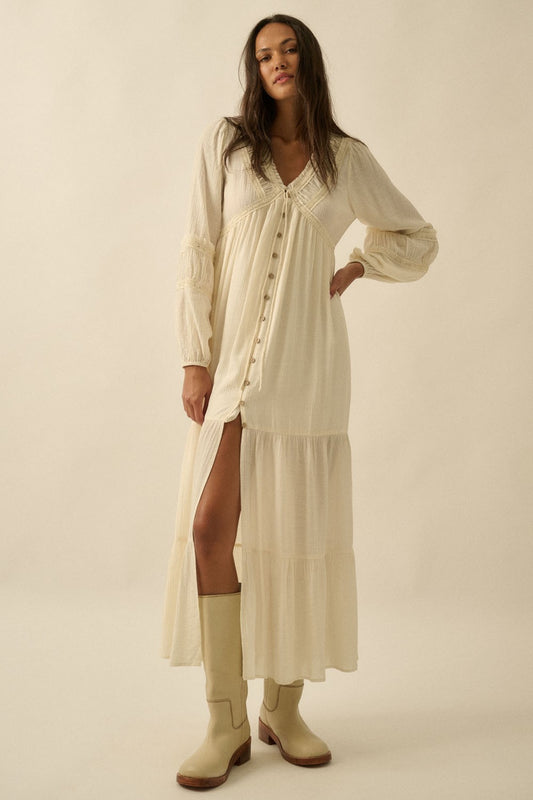 Lacy Fields Maxi Dress