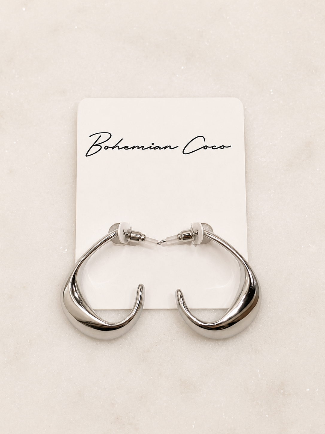 Halo Twist Hoops