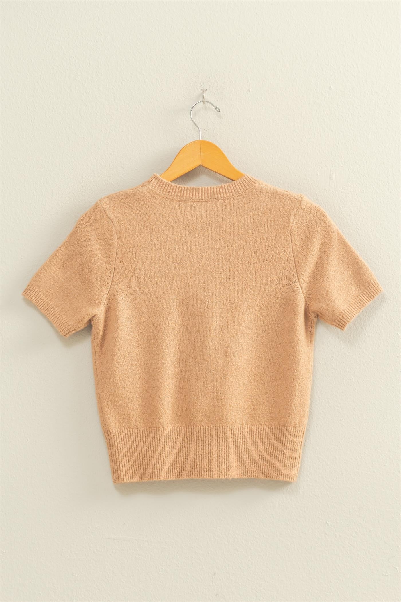 Mimi Short Sleeve Sweater Top