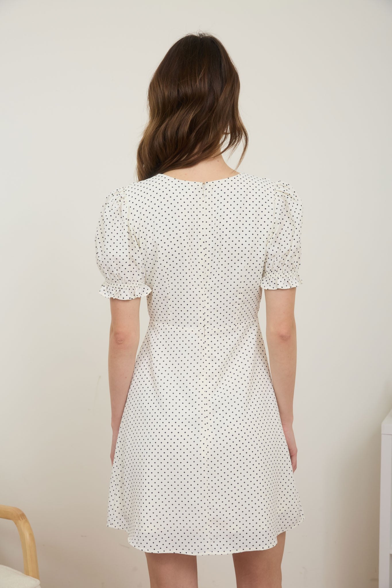 Olivia Polka Dot Mini Dress