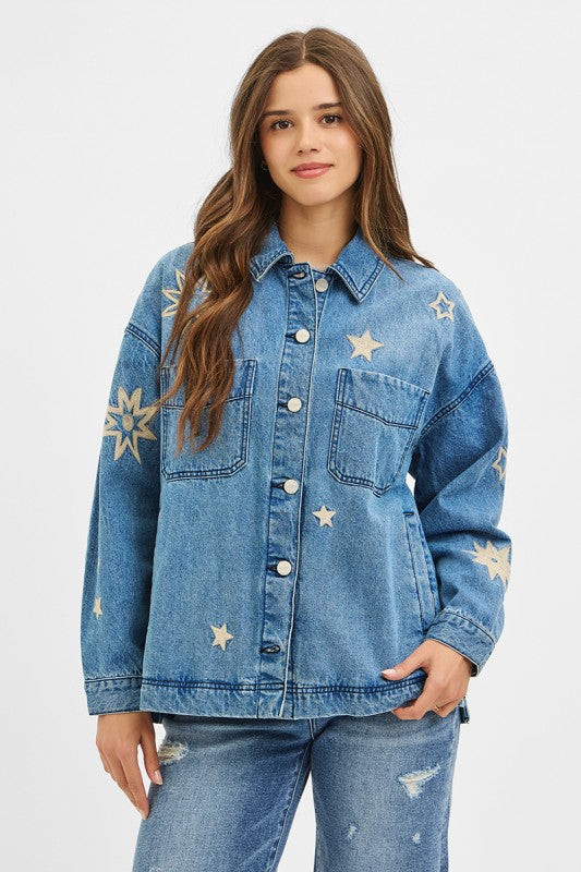 Shining Star Denim Jacket