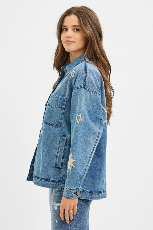 Shining Star Denim Jacket