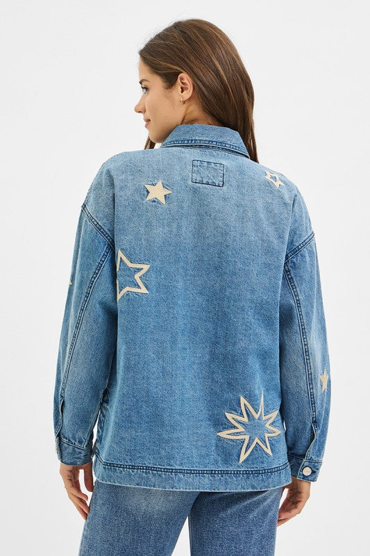 Shining Star Denim Jacket