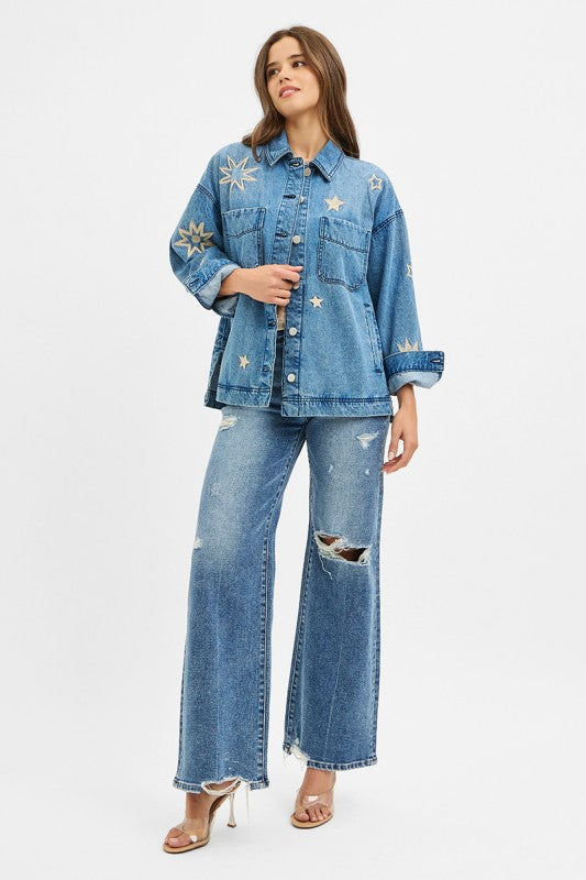 Shining Star Denim Jacket