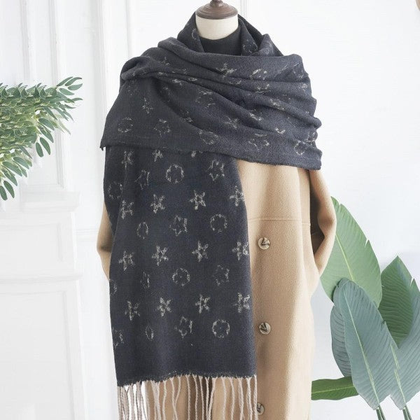 Oversized Luxe Printed Scarf