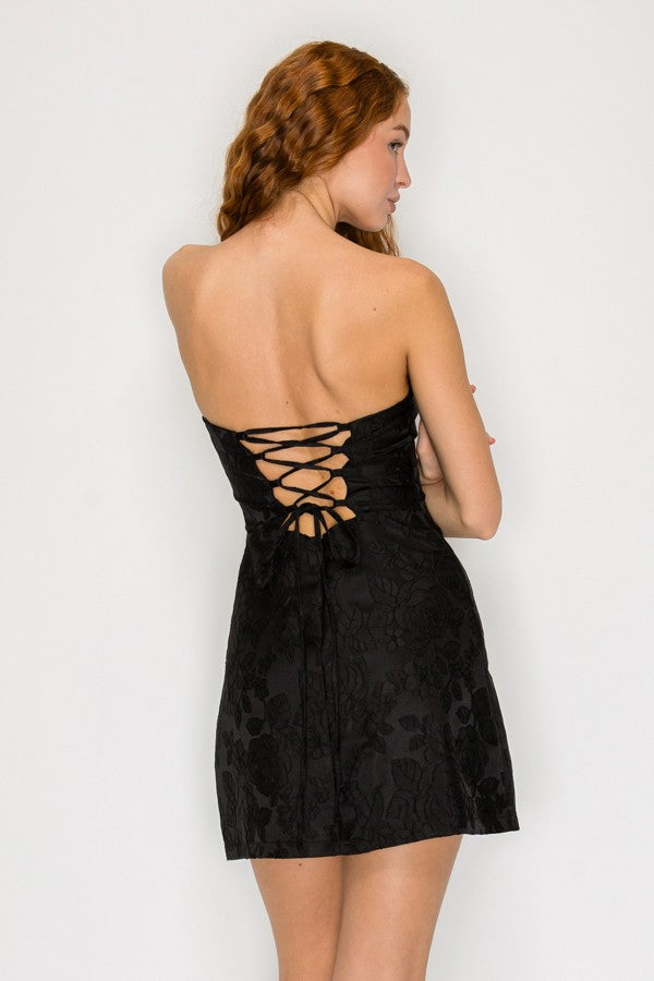 Petal Kiss Mini Dress