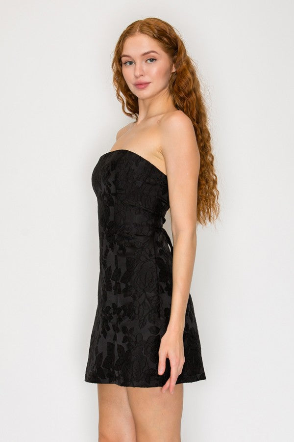 Petal Kiss Mini Dress