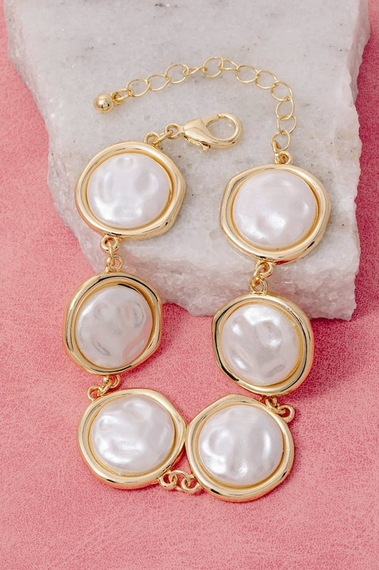 Perlas Pendant Bracelet