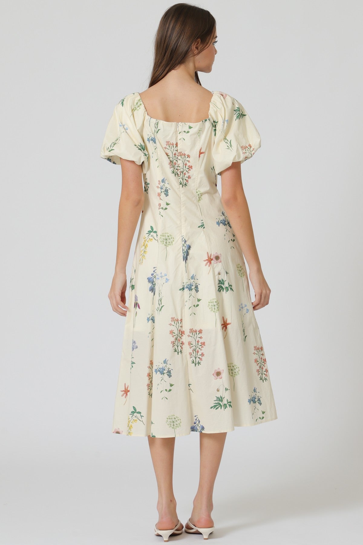 My Inner Soul Blooms Midi Dress