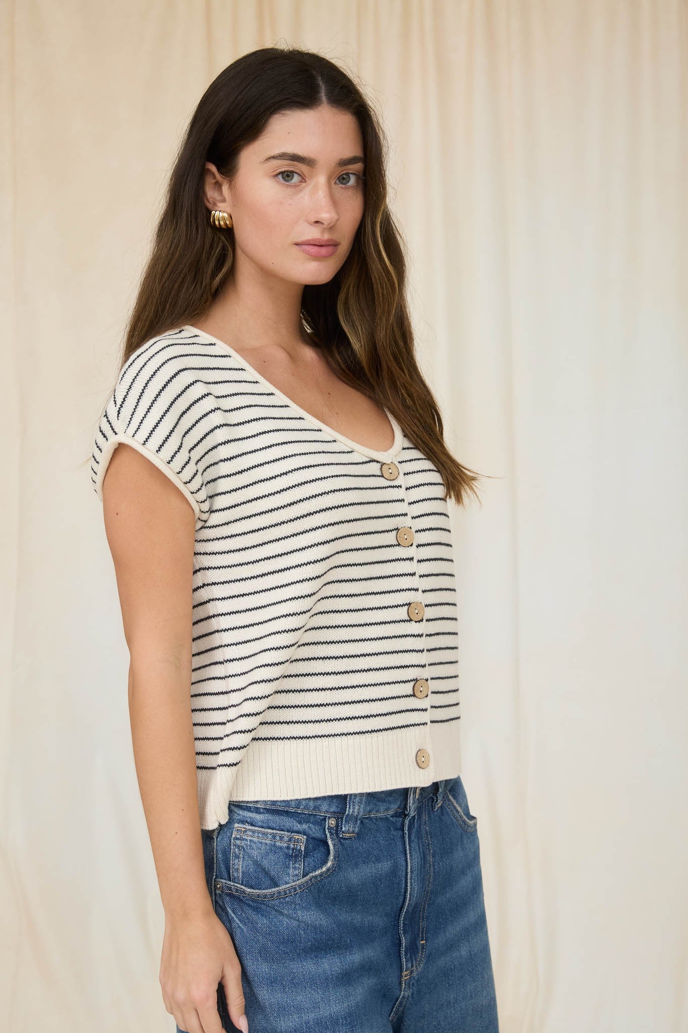 Santa Barbara Striped Top