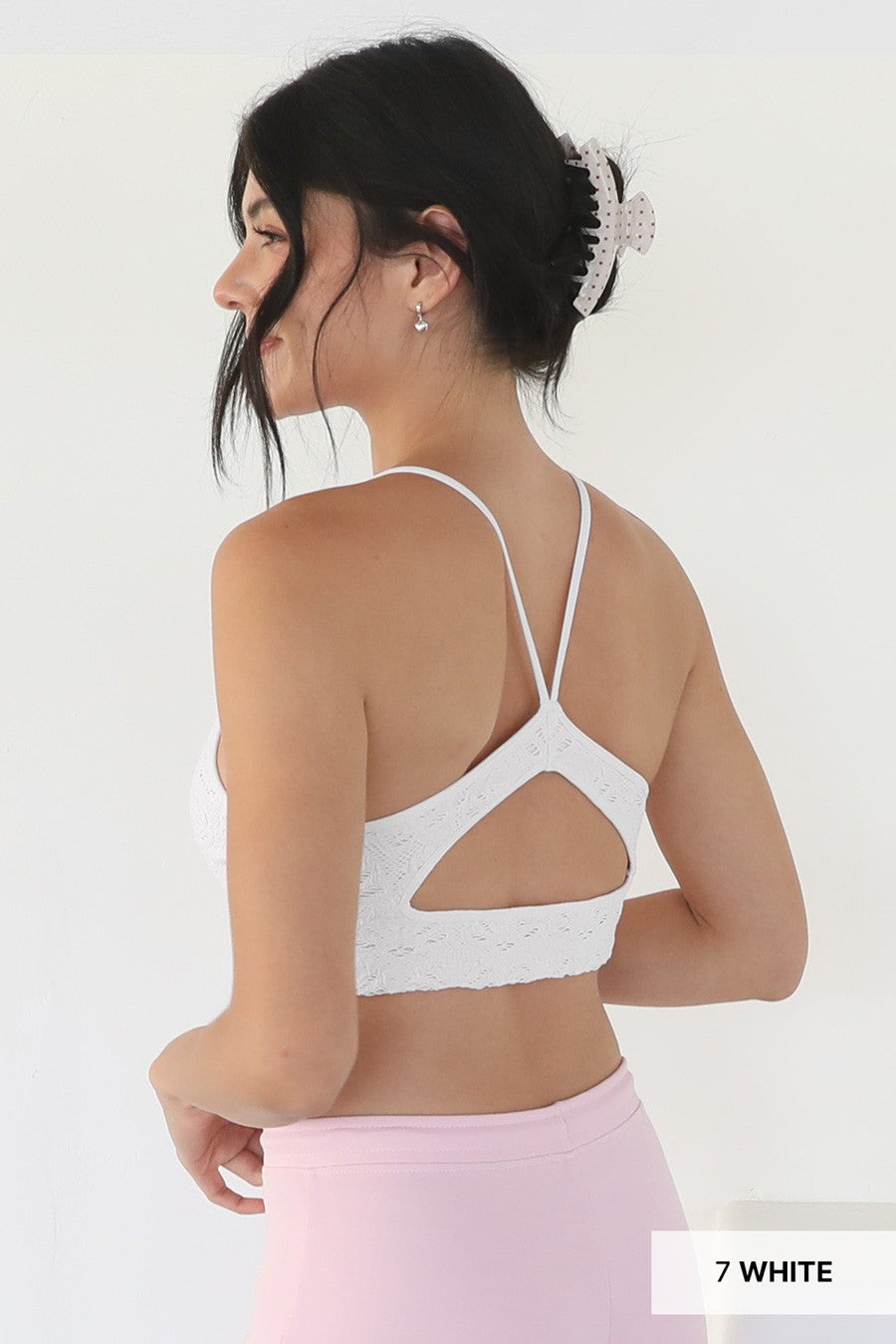 Talk Later Cut-out Bralette