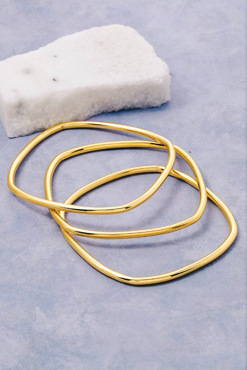 Minimalist Gold Cuff Bracelet (Copy)