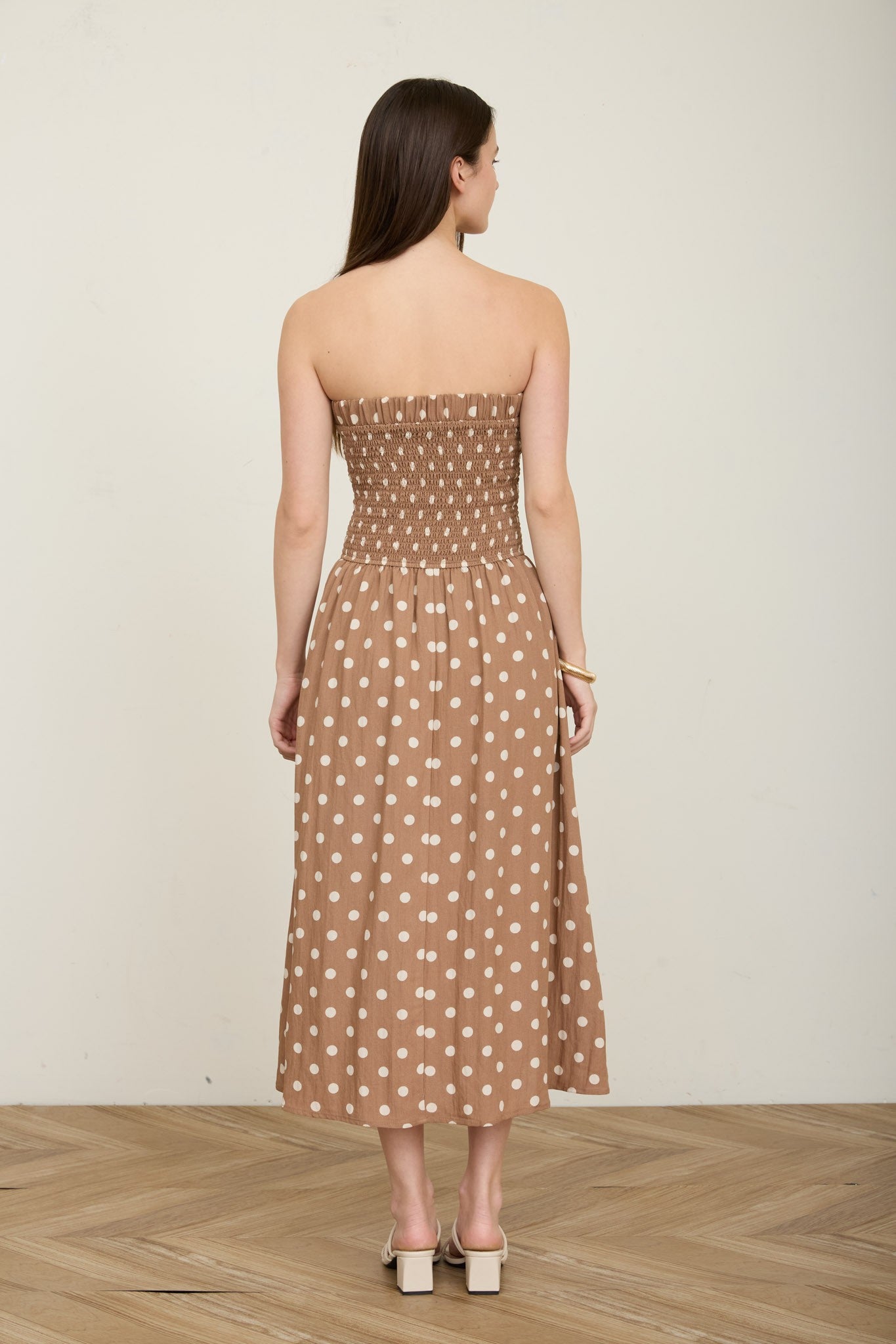 Mocha Kiss Midi Dress
