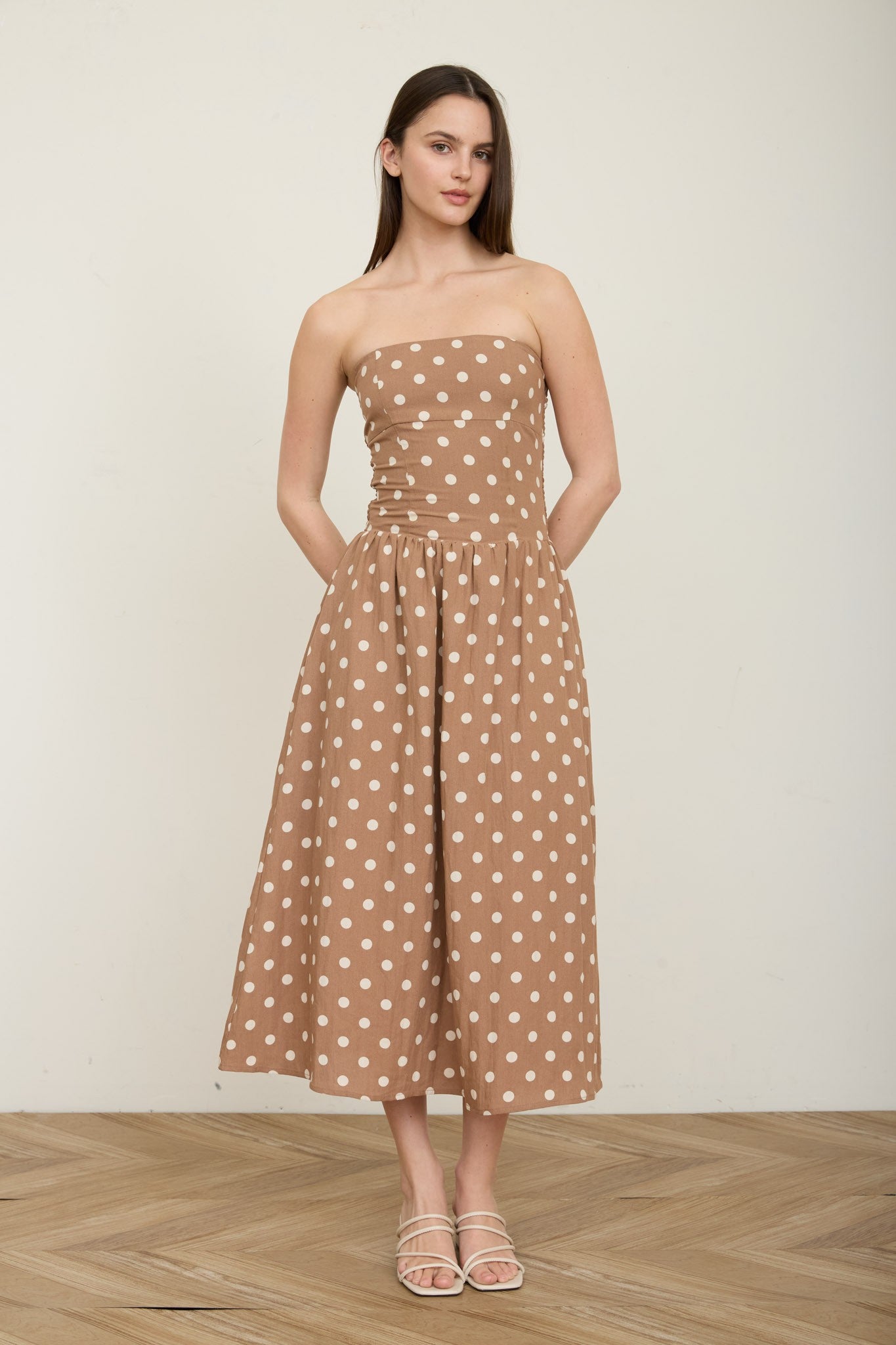 Mocha Kiss Midi Dress