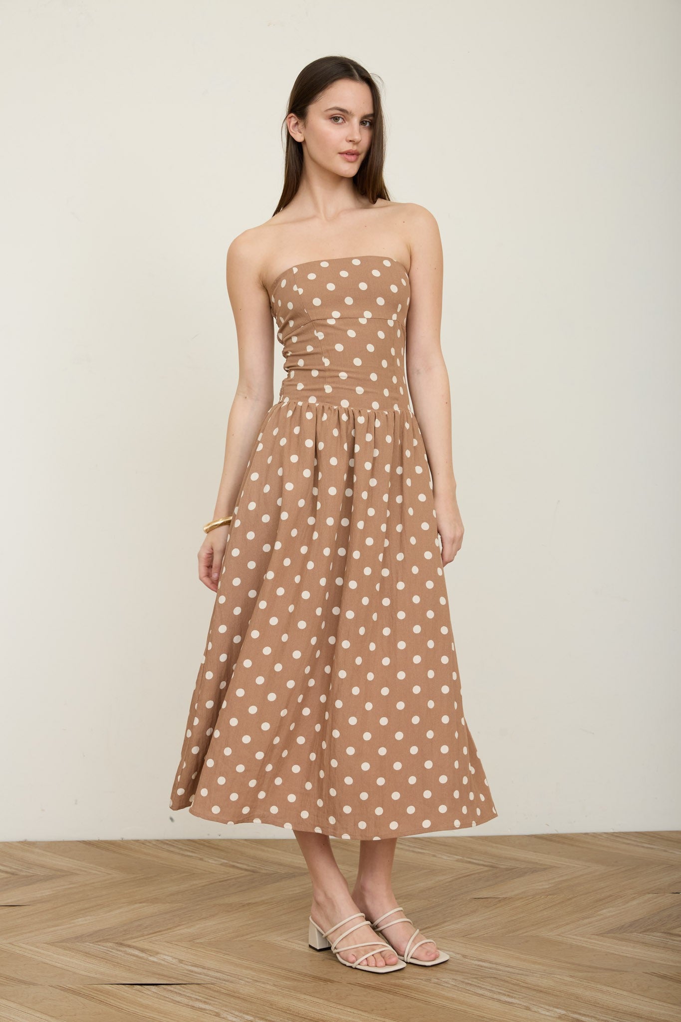Mocha Kiss Midi Dress