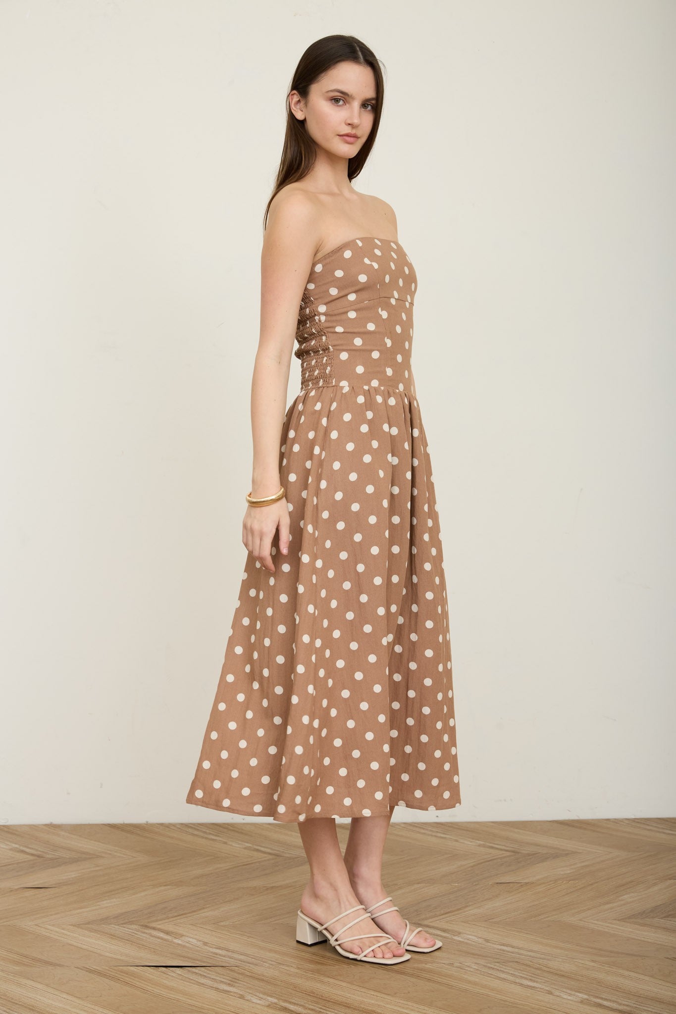 Mocha Kiss Midi Dress