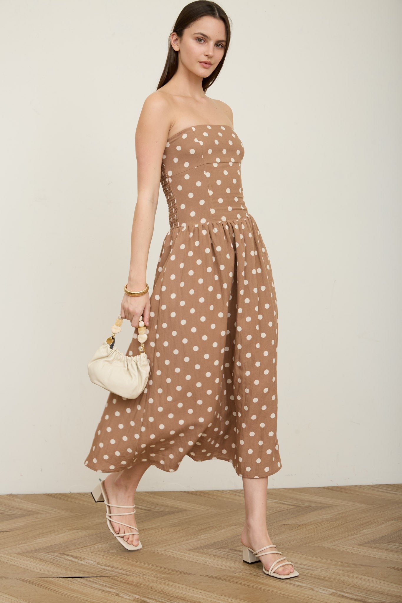 Mocha Kiss Midi Dress