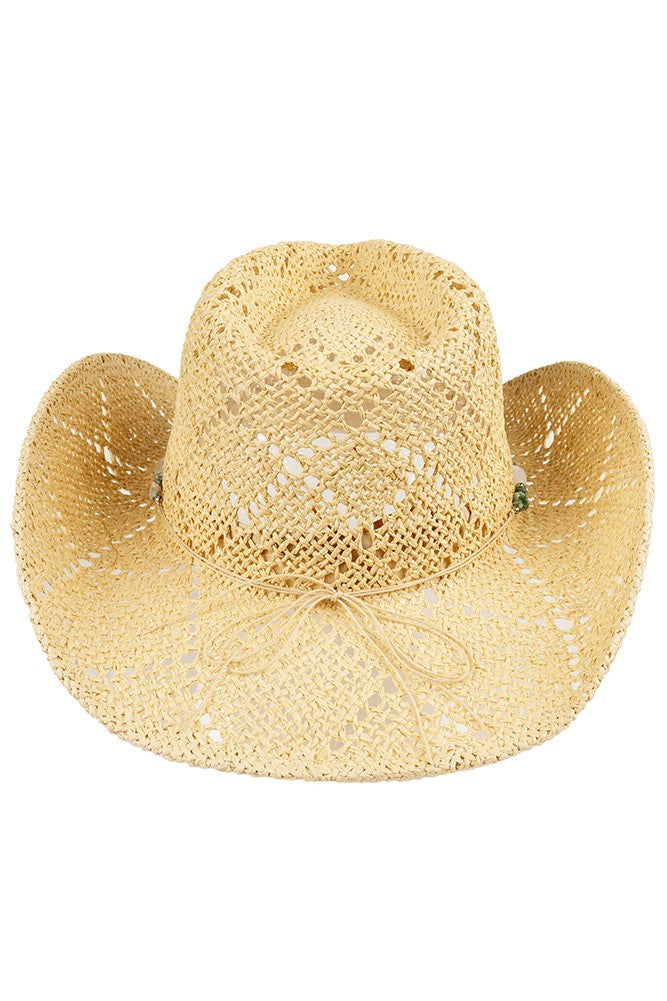 Coastal Cowgirl Straw Hat