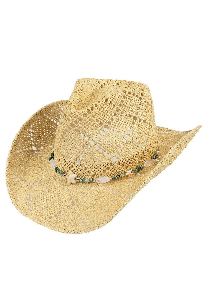 Coastal Cowgirl Straw Hat