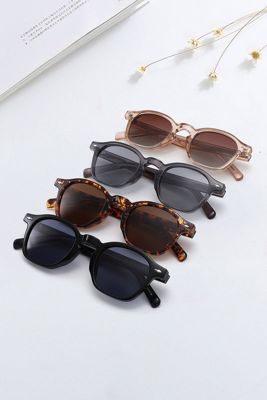 Amalfi Glow Round Sunglasses