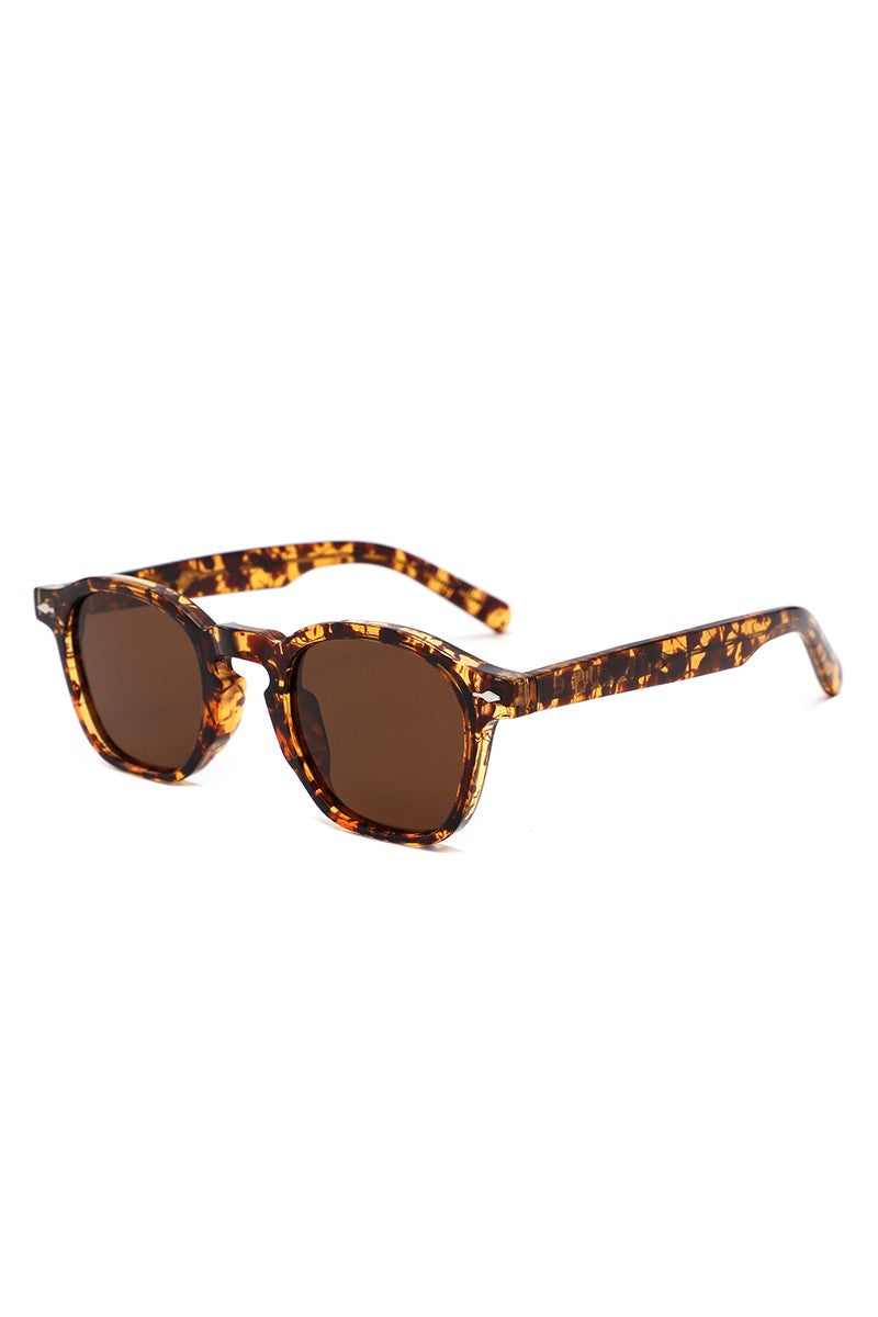 Amalfi Glow Round Sunglasses