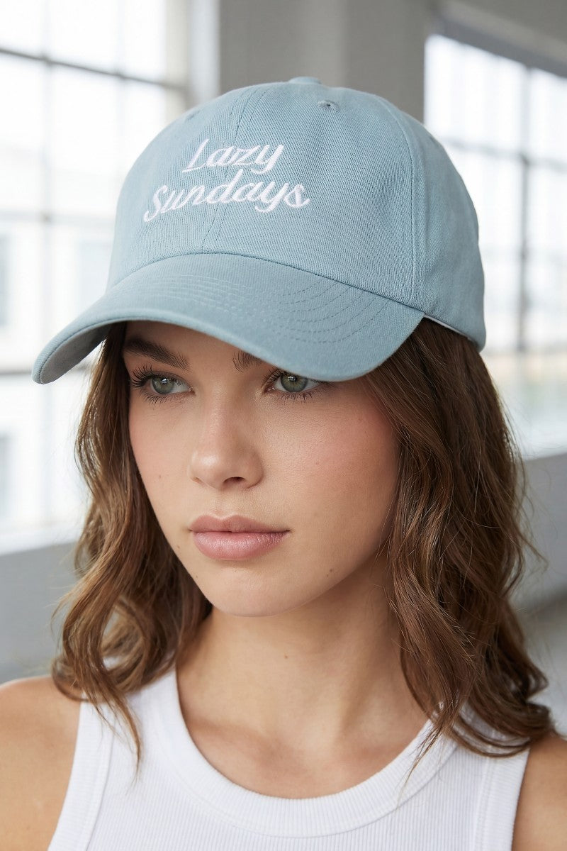 Lazy Sundays Cap