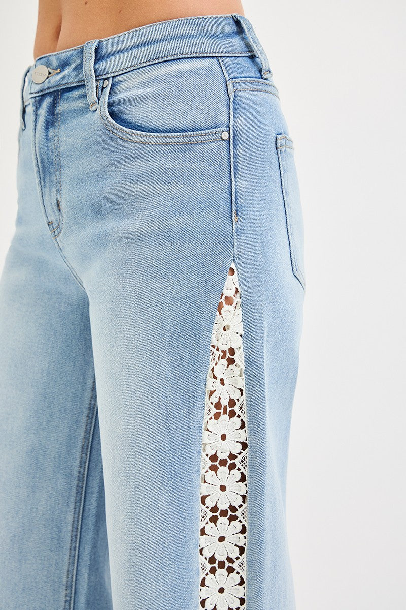 Garden Party Lace Jeans