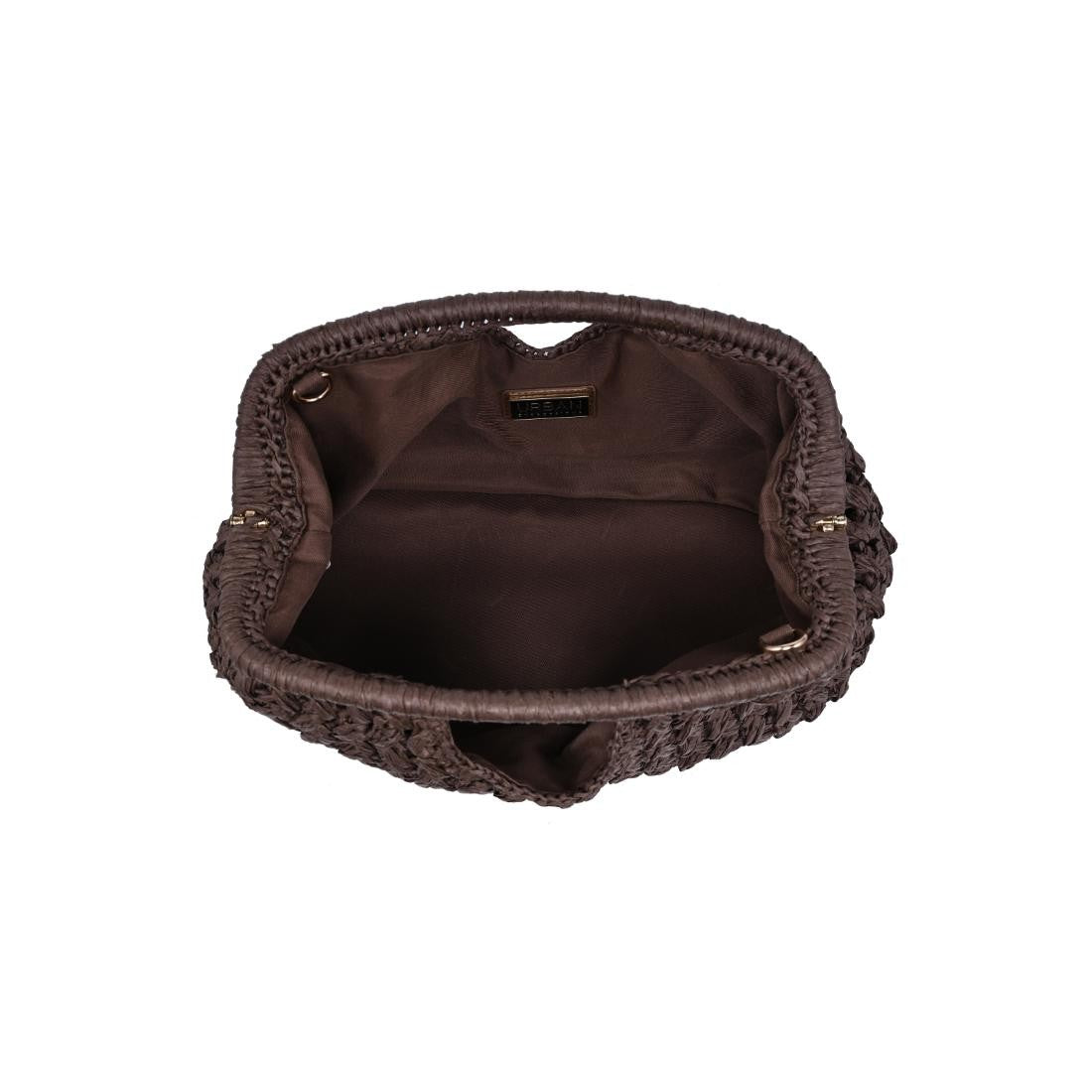 Capri Coast Straw clutch Bag