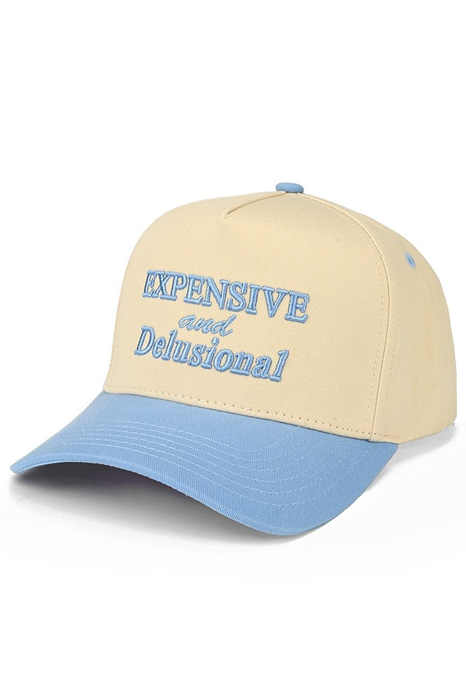 Expensive And Delusional Two Tone Trucker Hat