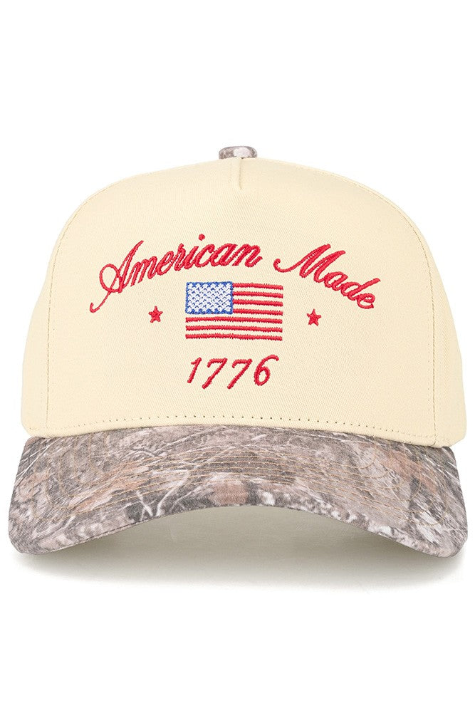 American Made Two Tone Trucker Hat