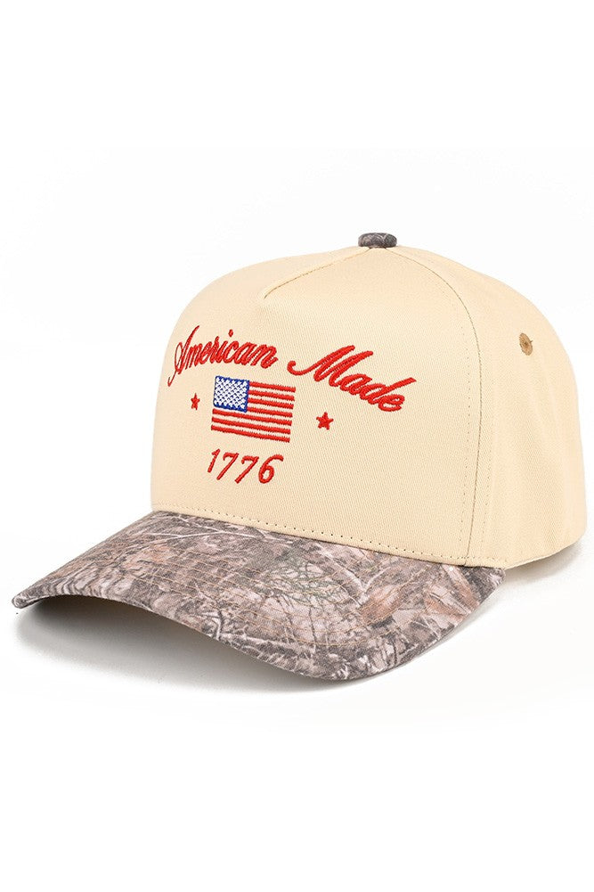 American Made Two Tone Trucker Hat