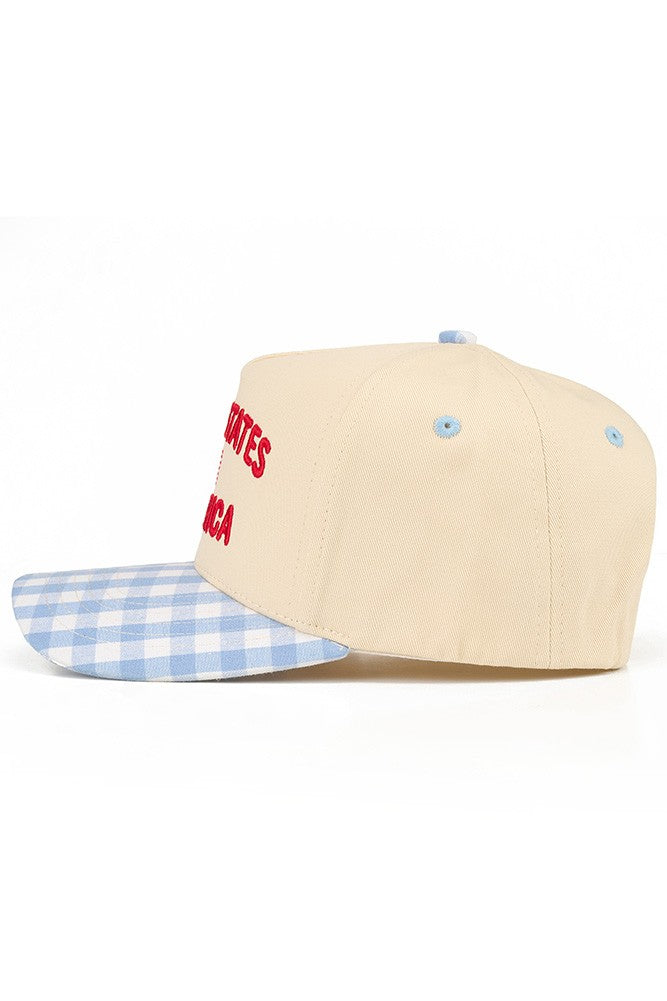 United States Of America Two Tone Trucker Hat