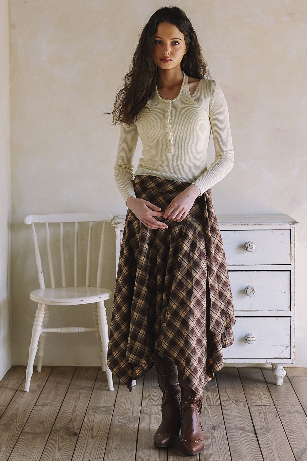 The Harvest Edge Maxi Skirt