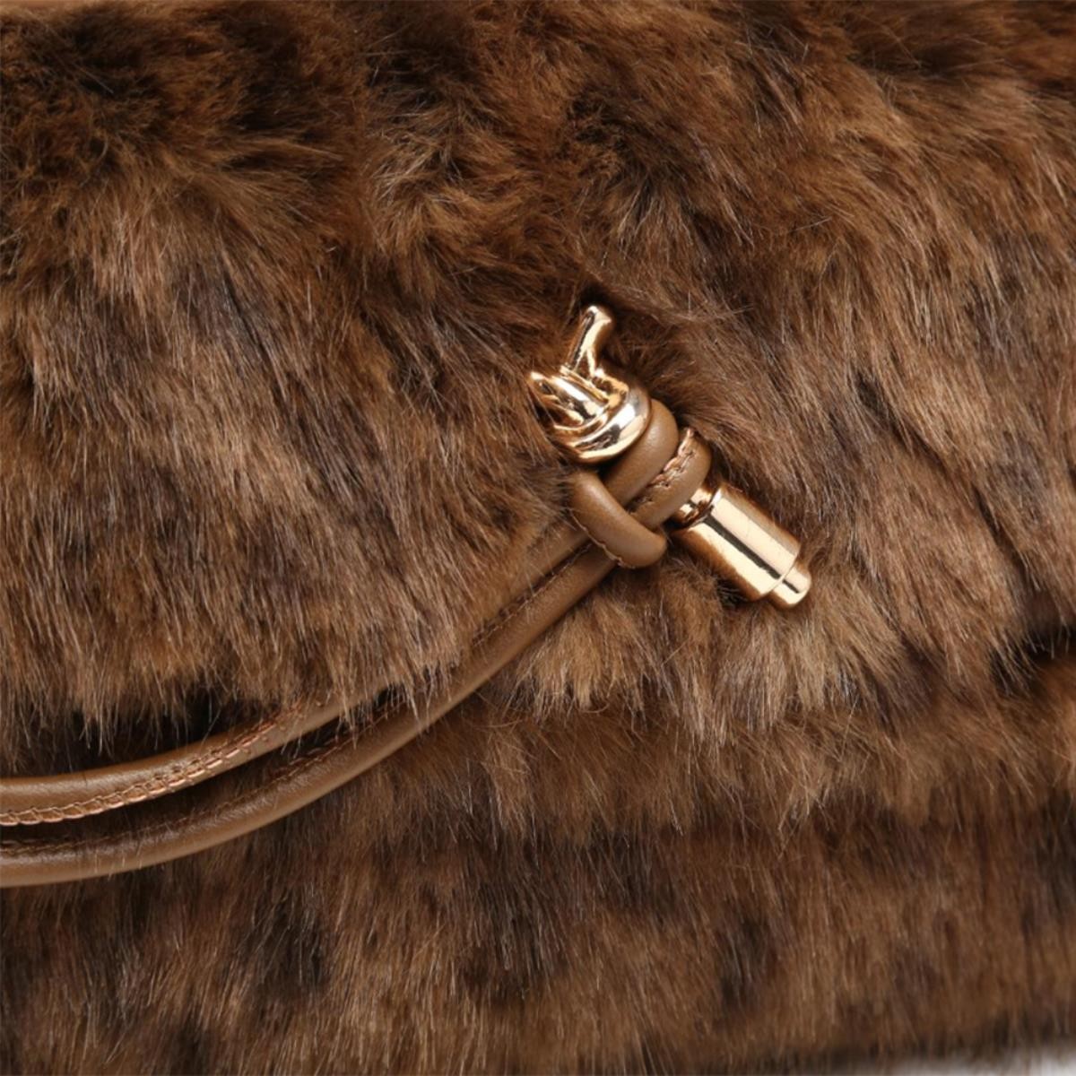 Wild Muse Faux Fur Bag
