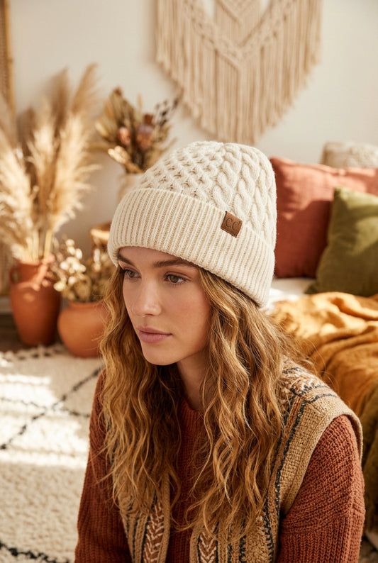 Hannah Honeycomb Beanie