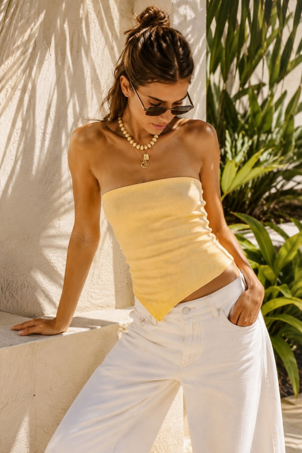 Golden Coast Bandeau Top
