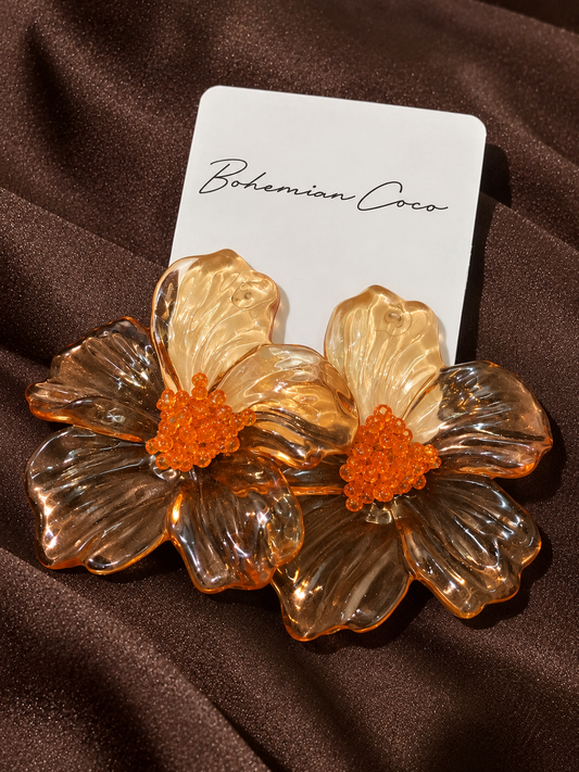 Marigold Bloom Earrings