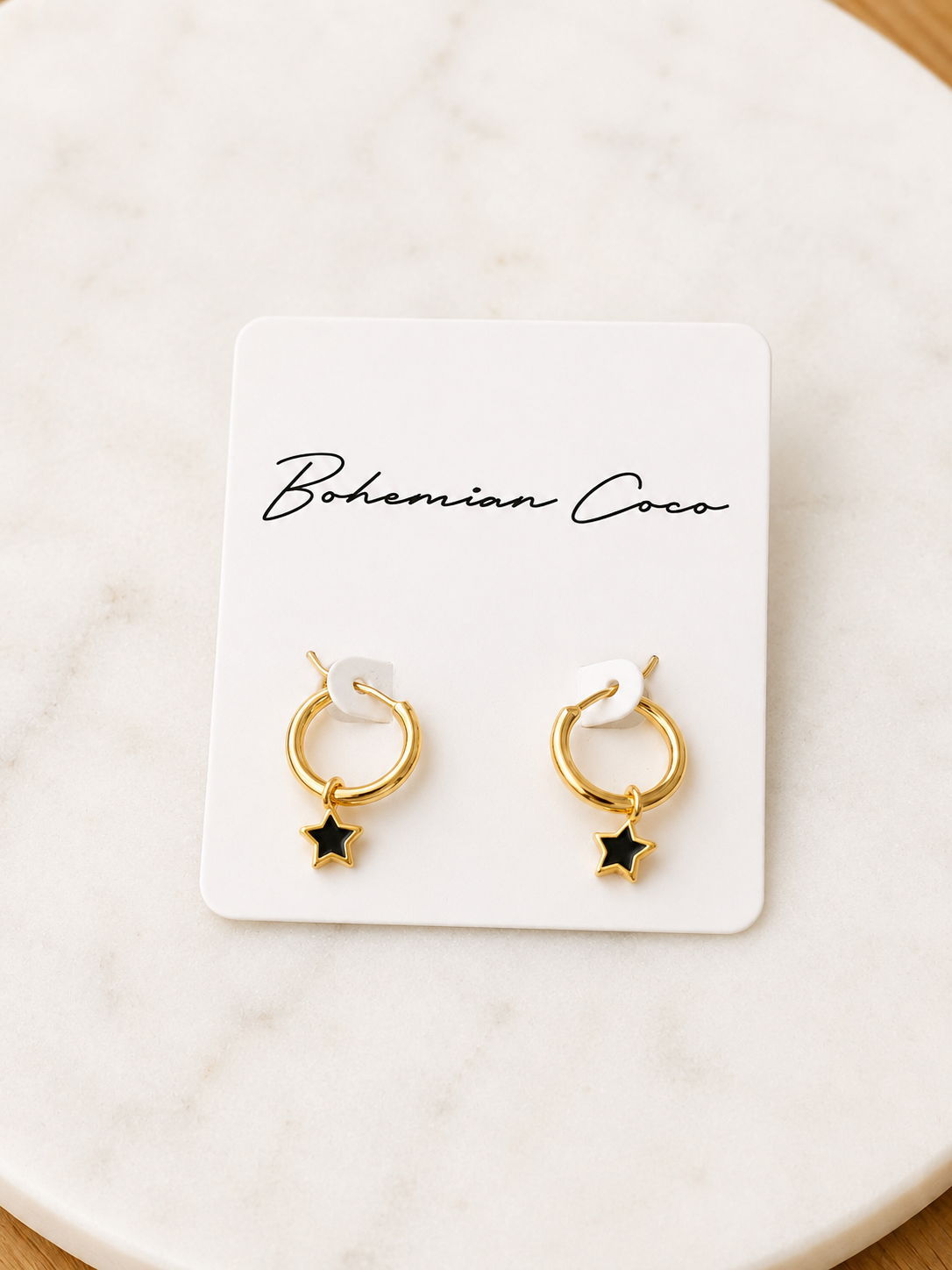 Star Mini Hoops