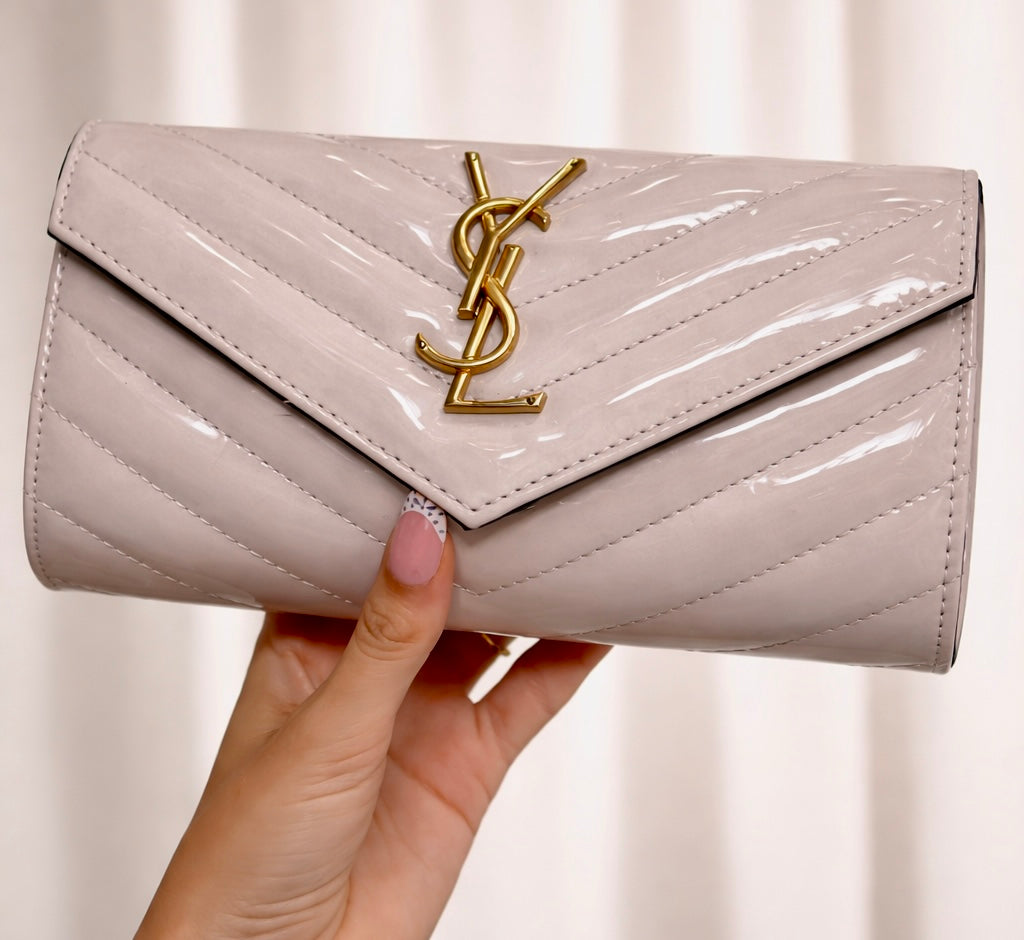 Lux Quilted Crossbody Bag