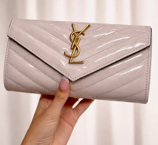 Lux Quilted Crossbody Bag