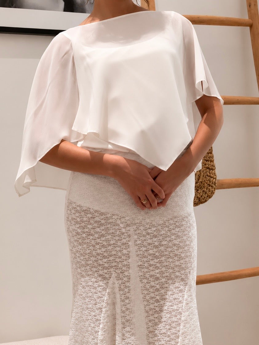 Moonlit Veil Poncho
