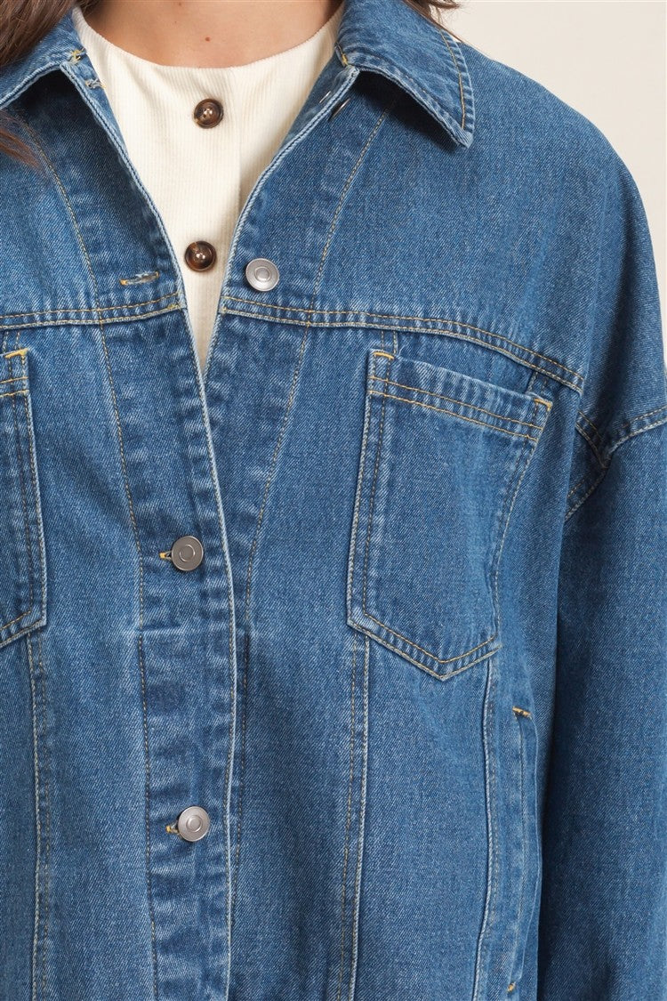 Washed & Wild Denim Jacket