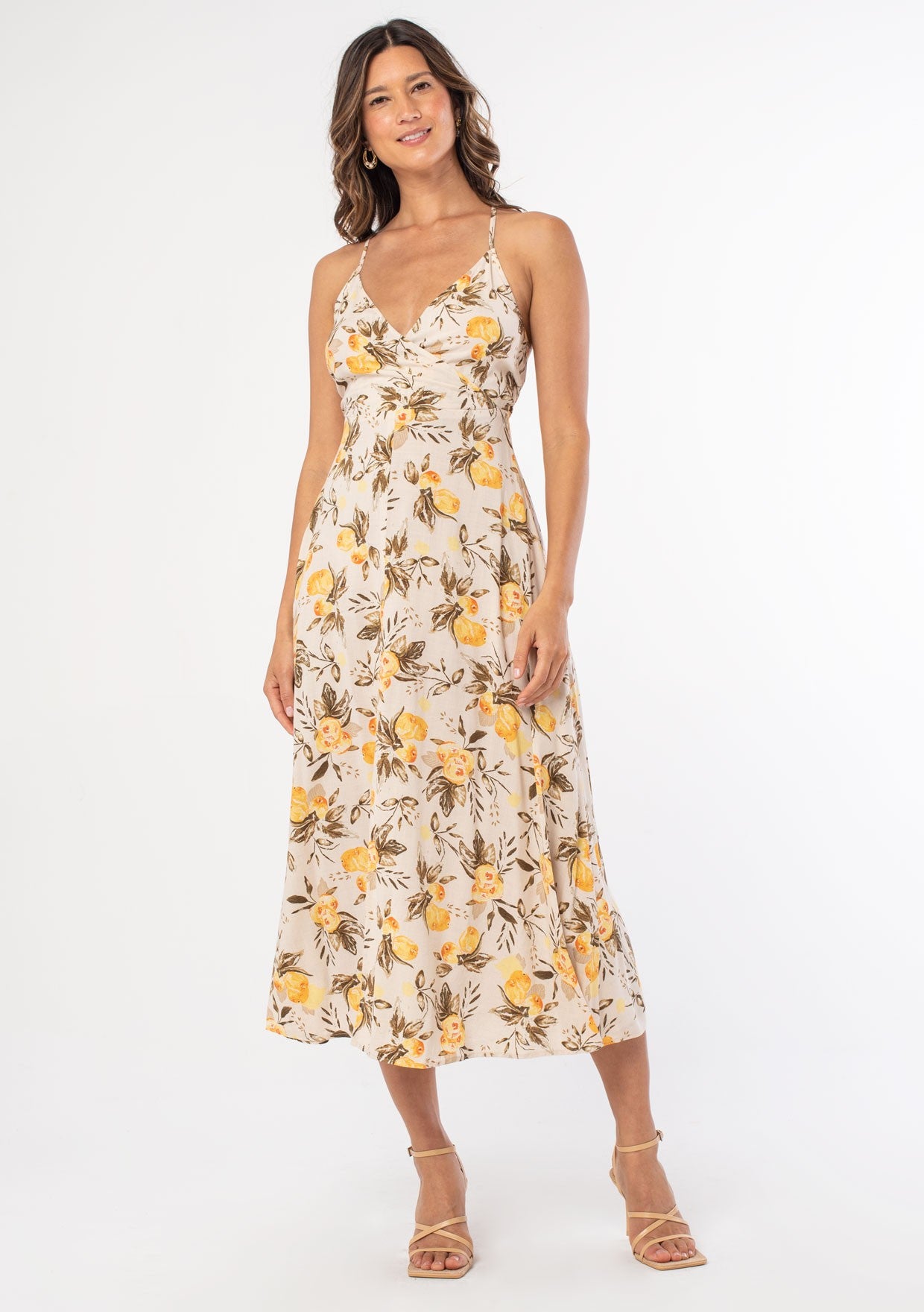 Take me to Capri Midi Dress
