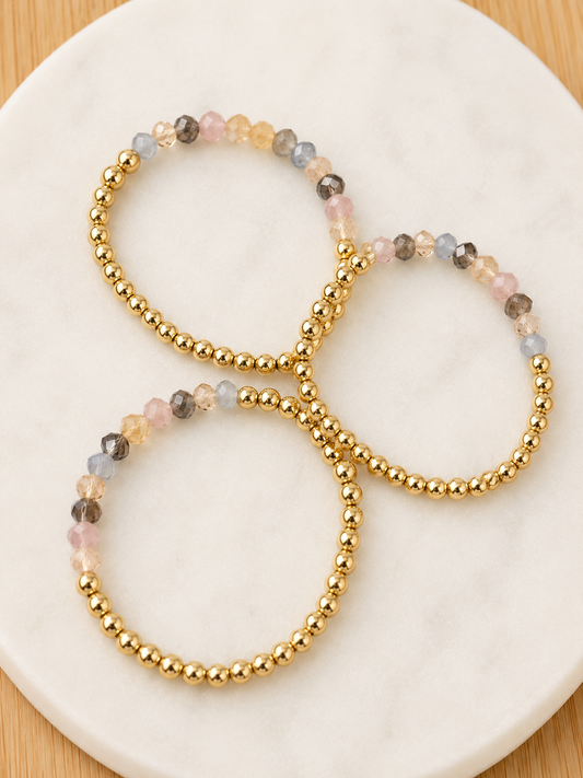 Golden Gray Muse Bracelets