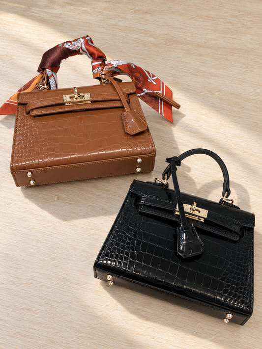 Textured Muse Satchel Bag